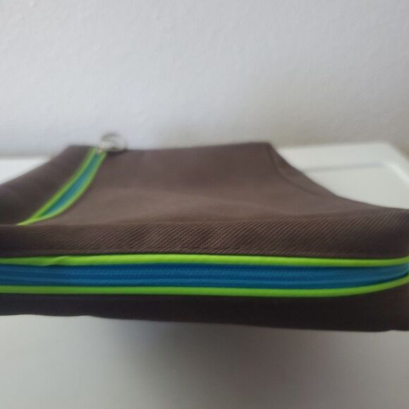 Gregg Gift Bible Cover XL Bag Carrier Scripture Zippered Case Brown with Handle - Picture 15 of 16